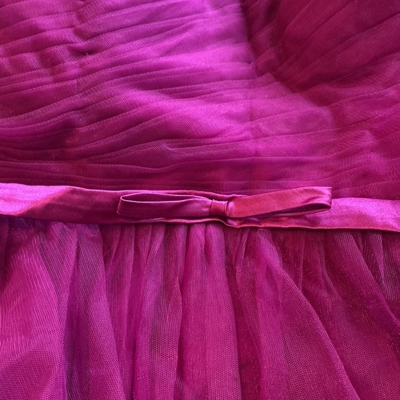 NWOT Raspberry Colored Tulle Dress Size 14 —Perfect Prom Dress - Picture 9 of 9